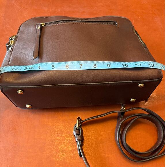 Queen Bee Stripe Crossbody Boxy Satchel Bag Purse Designer-Inspired - Picture 3 of 12